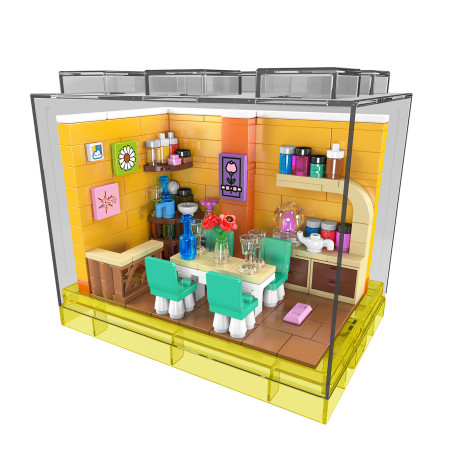 MouldKing 24046 Xếp hình lắp ráp ghép mô hình Sự sáng tạo đa dạng: nhà hàng HOME