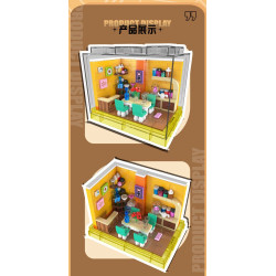 MouldKing 24046 Xếp hình lắp ráp ghép mô hình Sự sáng tạo đa dạng: nhà hàng HOME