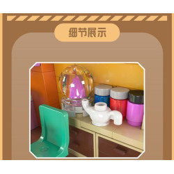 MouldKing 24046 Xếp hình lắp ráp ghép mô hình Sự sáng tạo đa dạng: nhà hàng HOME