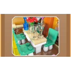 MouldKing 24046 Xếp hình lắp ráp ghép mô hình Sự sáng tạo đa dạng: nhà hàng HOME