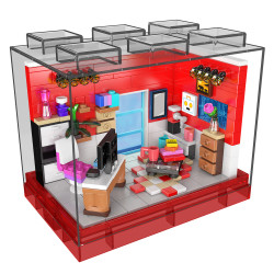 MouldKing 24054 Xếp hình lắp ráp ghép mô hình Sự sáng tạo đa dạng: Phòng máy tính HOME