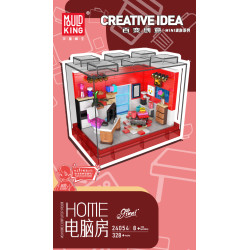 MouldKing 24054 Xếp hình lắp ráp ghép mô hình Sự sáng tạo đa dạng: Phòng máy tính HOME