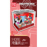 MouldKing 24054 Xếp hình lắp ráp ghép mô hình Sự sáng tạo đa dạng: Phòng máy tính HOME