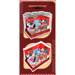 MouldKing 24054 Xếp hình lắp ráp ghép mô hình Sự sáng tạo đa dạng: Phòng máy tính HOME