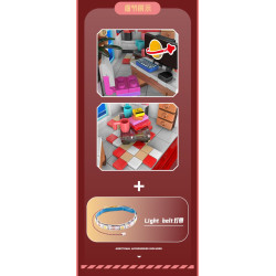 MouldKing 24054 Xếp hình lắp ráp ghép mô hình Sự sáng tạo đa dạng: Phòng máy tính HOME