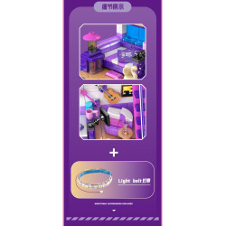 MouldKing 24056 Xếp hình lắp ráp ghép mô hình Ý tưởng đa dạng: Phòng ngủ NHÀ