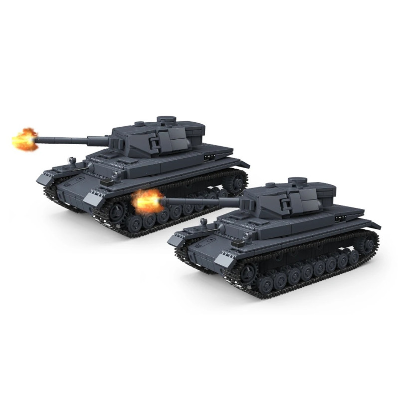 ThirdParty 300036 Panzer IV Tanks Xếp hình lắp ráp ghép mô hình Thiết Giáp IV 1:35