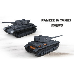 ThirdParty 300036 Panzer IV Tanks Xếp hình lắp ráp ghép mô hình Thiết Giáp IV 1:35