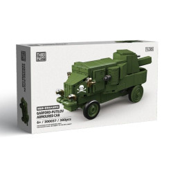 ThirdParty 300037 Garford-Putilov Armoured Car Xếp hình lắp ráp ghép mô hình Xe bọc thép Gafford Putilov 1:35