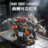 Beautiful and 13105 Xếp hình lắp ráp ghép mô hình Triceratops cơ khí