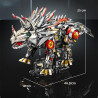 Beautiful and 13105 Xếp hình lắp ráp ghép mô hình Triceratops cơ khí