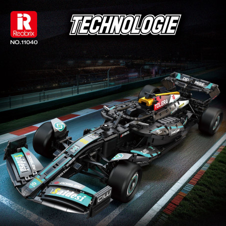 Reobrix 11040 Xếp hình lắp ráp ghép mô hình Đua xe công thức 1:8