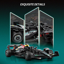 Reobrix 11040 Xếp hình lắp ráp ghép mô hình Đua xe công thức 1:8