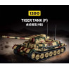 12GO 97029 Tiger Tank (P) Xếp hình lắp ráp ghép mô hình Xe tăng Tiger (loại P) 1:28