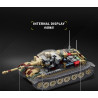 12GO 97029 Tiger Tank (P) Xếp hình lắp ráp ghép mô hình Xe tăng Tiger (loại P) 1:28