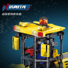 GULY 96001 Xếp hình lắp ráp ghép mô hình Kỹ thuật đa năng: Máy xúc gầu Máy kéo