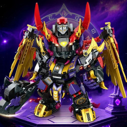 minGDi LEIBAO K2249 Xếp hình lắp ráp ghép mô hình Tây Du Cơ Khí: Bull Demon, Bull Demon King mạnh mẽ, đồ trang trí phong cách Trung Quốc
