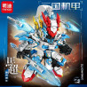 minGDi LEIBAO K2255 Xếp hình lắp ráp ghép mô hình Mecha Tam Quốc: Tướng Ma Chao, đồ trang trí phong cách dân tộc