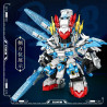 minGDi LEIBAO K2255 Xếp hình lắp ráp ghép mô hình Mecha Tam Quốc: Tướng Ma Chao, đồ trang trí phong cách dân tộc