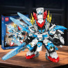 minGDi LEIBAO K2255 Xếp hình lắp ráp ghép mô hình Mecha Tam Quốc: Tướng Ma Chao, đồ trang trí phong cách dân tộc