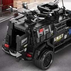 minGDi LEIBAO D07 Armoured Vehicle Xếp hình lắp ráp ghép mô hình xe bọc thép hạng nặng