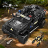 minGDi LEIBAO D07 Armoured Vehicle Xếp hình lắp ráp ghép mô hình xe bọc thép hạng nặng