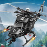 minGDi LEIBAO D06 Armed Helicopter Xếp hình lắp ráp ghép mô hình pháo hạm