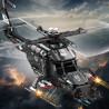 minGDi LEIBAO D06 Armed Helicopter Xếp hình lắp ráp ghép mô hình pháo hạm