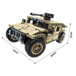 QIHUI 8014 non  XE Ô TÔ VŨ TRANG bộ đồ chơi xếp lắp ráp ghép mô hình  Kỹ Thuật Công Nghệ Cao Mô Hình Phương Tiện 502 khối