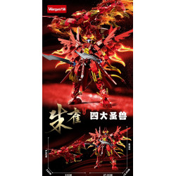 Wangao 188040 Xếp hình lắp ráp ghép mô hình Tứ Thánh Thú: Suzaku