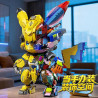 Xingya Premium 22213 Xếp hình lắp ráp ghép mô hình Pikachu cơ khí Cyberpunk
