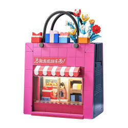 Xingya Premium 89130 Xếp hình lắp ráp ghép mô hình túi xách