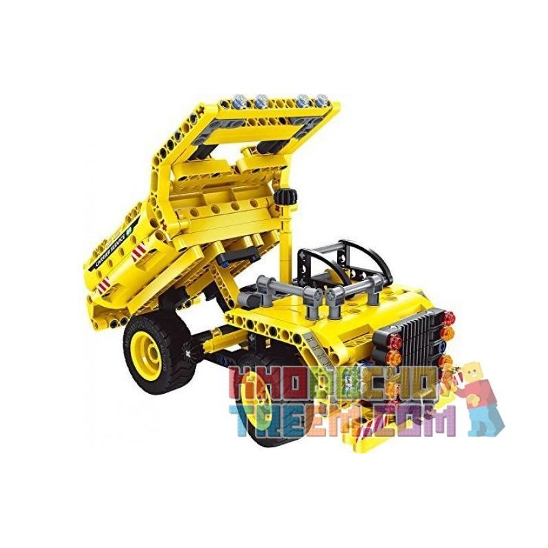 QIHUI 6802 non  XE TẢI VÀ MÁY BAY bộ đồ chơi xếp lắp ráp ghép mô hình  Kỹ Thuật Công Nghệ Cao Mô Hình Phương Tiện 361 khối