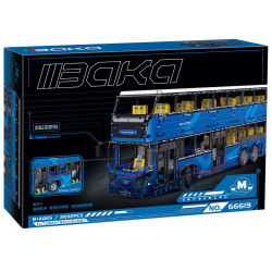 BaKa Technology 66619 Xếp hình lắp ráp ghép mô hình xe buýt