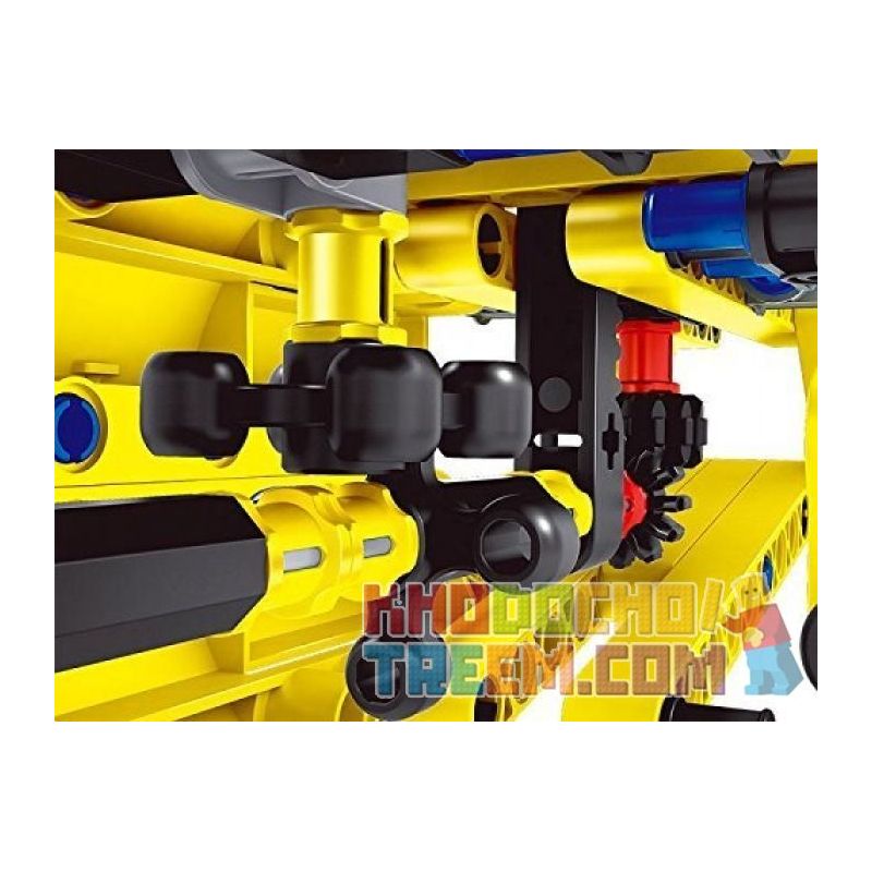 QIHUI 6802 non  XE TẢI VÀ MÁY BAY bộ đồ chơi xếp lắp ráp ghép mô hình  Kỹ Thuật Công Nghệ Cao Mô Hình Phương Tiện 361 khối