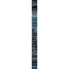 MouldKing 12050 A4 4468 "Mallard" Garter Blue Livery Xếp hình lắp ráp ghép mô hình Đầu máy hơi nước tốc độ cao Mallard