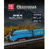 MouldKing 12050 A4 4468 "Mallard" Garter Blue Livery Xếp hình lắp ráp ghép mô hình Đầu máy hơi nước tốc độ cao Mallard