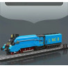 MouldKing 12050 A4 4468 "Mallard" Garter Blue Livery Xếp hình lắp ráp ghép mô hình Đầu máy hơi nước tốc độ cao Mallard