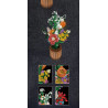 MouldKing 24097 Nature's Blossom Pot Xếp hình lắp ráp ghép mô hình nở hoa tự nhiên
