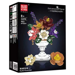 MouldKing 24098 Mystic Flower Bed Xếp hình lắp ráp ghép mô hình Giường hoa bí mật