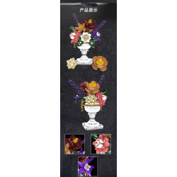 MouldKing 24098 Mystic Flower Bed Xếp hình lắp ráp ghép mô hình Giường hoa bí mật