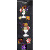 MouldKing 24098 Mystic Flower Bed Xếp hình lắp ráp ghép mô hình Giường hoa bí mật