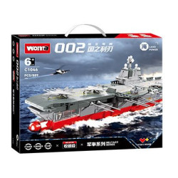 WOMA C1046 Xếp hình lắp ráp ghép mô hình Lưỡi gươm đất nước: Tàu sân bay 002