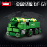 WOMA C1006 Xếp hình lắp ráp ghép mô hình Blade of the Nation: Sự kết hợp 8 nắm đấm sắt chiến lược