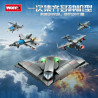 WOMA C1041 Xếp hình lắp ráp ghép mô hình Air Dominance: 8 tổ hợp trực thăng vũ trang