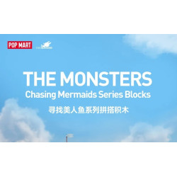 Bubble Mart P50003 Xếp hình lắp ráp ghép mô hình Quái vật tìm kiếm nàng tiên cá: Little Lanternfish