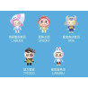 Bubble Mart P50003 Xếp hình lắp ráp ghép mô hình Quái vật tìm kiếm nàng tiên cá: Little Lanternfish