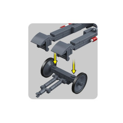ThirdParty 300038 15cm Schwere Feldhaubitze 18 Xếp hình lắp ráp ghép mô hình Pháo SFH 18 15 cm