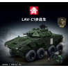 Le Yi 66103 Xếp hình lắp ráp ghép mô hình Chiến dịch Delta: Xe chiến đấu bộ binh LAV-C1