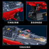 JIESTAR 58278 Space Astral Vanguard Battleship Xếp hình lắp ráp ghép mô hình Chiến hạm không gian Yamato 1:500